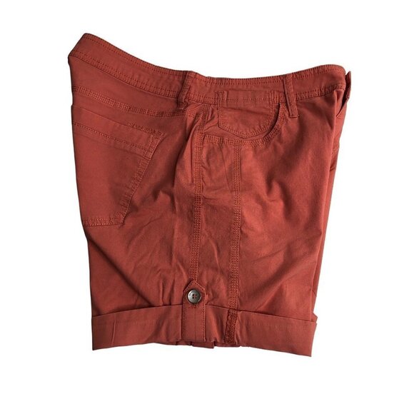 DKNY‎ JEANS CUFF SHORTS  SIZE  4 - Picture 1 of 6